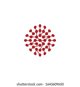 Icono de ilustración de Coronavirus para presentación. este virus de wuhan