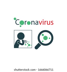 Coronavirus illustration,SARS-CoV-2 vector illustration. 2019-nCoV Coronavirus epidemic in 2020. China coronavirus strain close up.