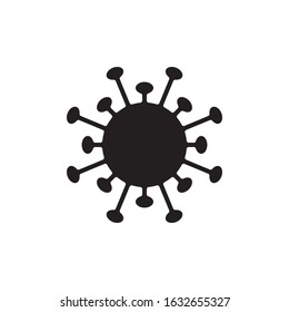 coronavirus isolated on white background