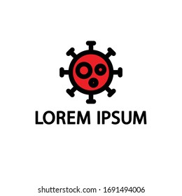 coronavirus line icon, vector illustration