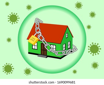 epidemics clipart house