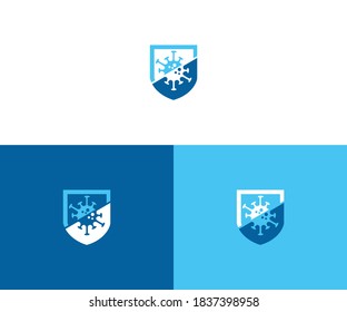 coronavirus logo design eps format