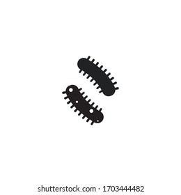Coronavirus logo design template . Virus logo design