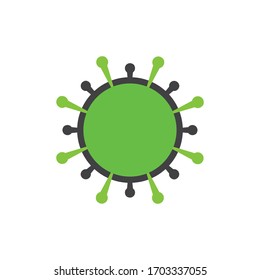 coronavirus  logo templete vectors icon illustrations