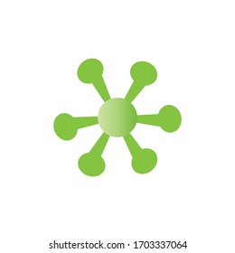 coronavirus  logo templete vectors icon illustrations