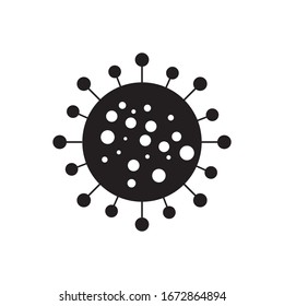 Coronavirus logo vector icon template