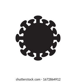 Vektorillustration des Coronavirus-Logos