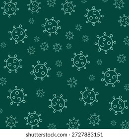 Coronavirus lovely element trendy design vector Illustration colorful background.eps