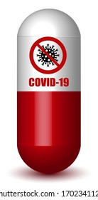 Coronavirus Medicine - Covid-19 Sign Cure Capsule