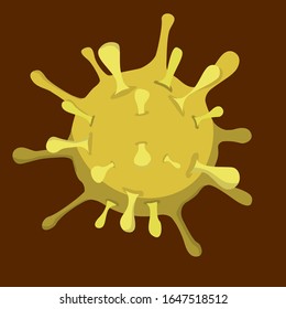  Mikroskopische Darstellung des Virus durch Coronavirus