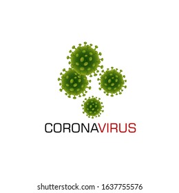 coronavirus Ncov-2019 vector illustration. Many Virus attavk isolated on white background. Concept of fight against Corona.