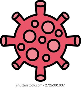 Coronavirus Nuevo Vector de diseño de iconos creativos