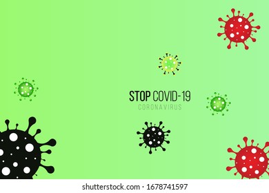 Coronavirus outbreak and coronaviruses influenza background. Coronavirus 2019-nCoV. Pandemic medical health risk, immunology, virology, epidemiology concept.