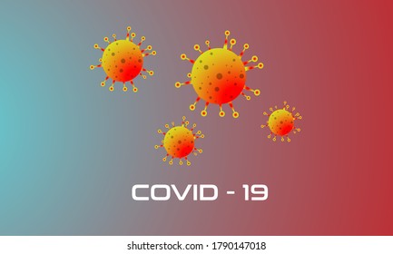 Coronavirus outbreak. pathogen affecting the respiratory tract. covid-19 infection. concept of a pandemic, viral infection. coronavirus inside a human