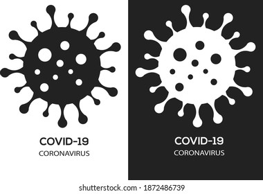 Coronavirus outbreak. Pathogen affecting the respiratory tract. COVID-19 infection. Concept of a pandemic, viral infection. Coronavirus inside a human. Viral infection