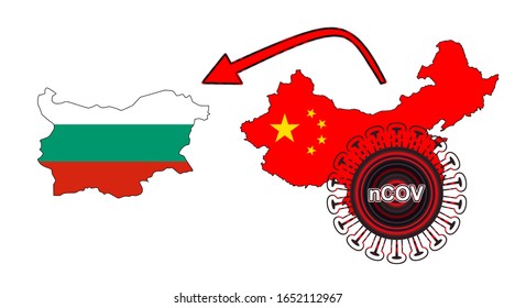 Brote de coronavirus que se esparce por toda China desde la ciudad china de Wuhan. 
