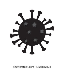 Coronavirus outbreak in Wuhan, China. COVID-19 virus epidemic vector simple isolated illustration.