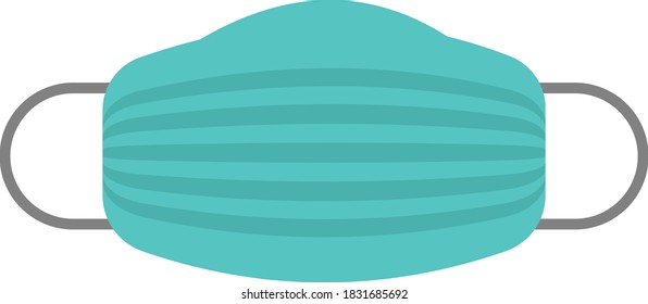 coronavirus pandemic flat design illustration
