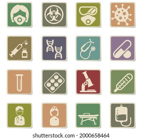 Coronavirus Papieraufkleber Symbol für Infografik oder Website. Novel Coronavirus 2019-nCoV. Epidemie 2019 und 2020 COVID-19