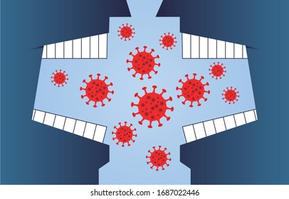 Coronavirus pneumonia covid-19 is transmitted through oral respiratory droplets.Pneumonia virus is transmitted from person to person.