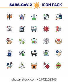 Coronavirus Prevention 25 icon Set Blue. hand; sports; flask; weight; dumbbell viral coronavirus 2019-nov disease Vector Design Elements