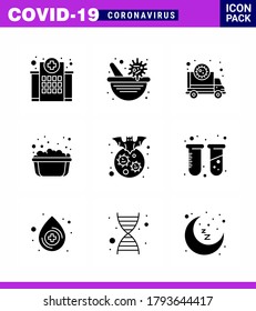 Coronavirus Prevention 25 icon Set Blue.  soapy water; hand washing; virus vaccine; basin; transmission viral coronavirus 2019-nov disease Vector Design Elements