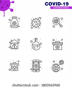 Coronavirus Prevention 25 icon Set Blue.  protection; hygiene; virus; home; scan viral coronavirus 2019-nov disease Vector Design Elements
