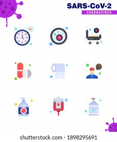 Icono de Coronavirus Prevention 25 Set Blue.  rollo; cápsula; estatura; comprimidos; enfermedad de coronavirus viral de medicina 2019-nov Elementos de diseño de vectores