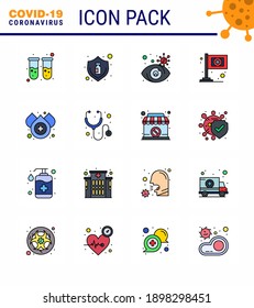 Icono de Coronavirus Prevention 25 Set Blue. caída; médico; botella; marca; enfermedad de coronavirus viral 2019-nov infectado por virus Elementos de diseño vectores