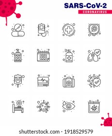 Coronavirus Prevention 25 icon Set Blue. soap; virus; medica; safety; disease viral coronavirus 2019-nov disease Vector Design Elements