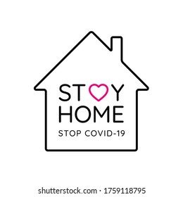coronavirus prevention, maintaining social distance in public places. stay home. 