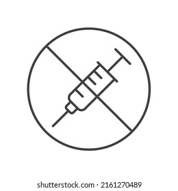 Coronavirus protection simple linear icon 20