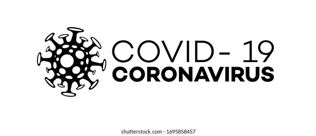 Coronavirus sign with bacteria - global pandemic concept. Novel coronavirus 2019-nCoV background. Virus Infection. Medical wallpaper. Virus infections prevention methods infographics. Vector 10 eps