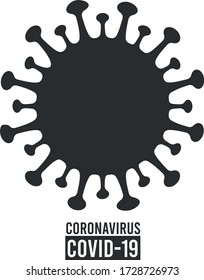 Coronavirus Sign Icon, coronavirus infection. Coronavirus Vector Icon. Coronavirus covid-19. Infographic Element. Logo & symbol illustration