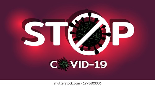 Coronavirus vaccine vector background. Covid-19 corona virus vaccination with vaccine bottle and syringe injection tool for covid19 immunization treatment. Vector illustration. Stop Coronavirus.