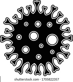 coronavirus vector art design concept art