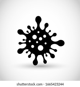 Coronavirus vector icon sign symbol