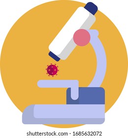 Coronavirus vector icons illustration. Medical virus transmission vector.