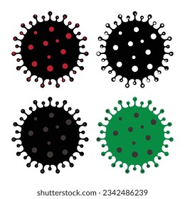 Coronavirus, Vektorgrafik, eps10