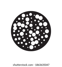 coronavirus vector illustration icon on white background 
