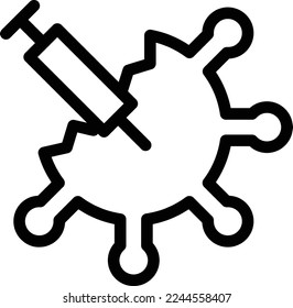 coronavirus Vector illustration on a transparent background. Premium quality symmbols. Thin line vector icons for concept and graphic design.