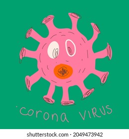 The Coronavirus-19 virus is scared and scary