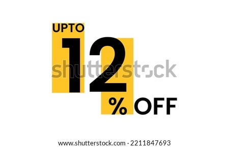 corporate 12 percent off vector, up to 12 percent off sale