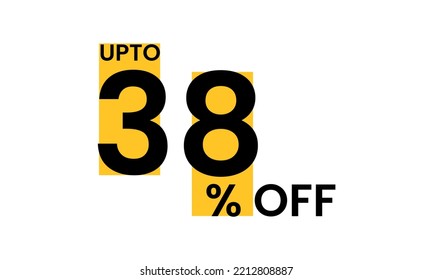 corporate 38 percent off vector, up to 38 percent off sale