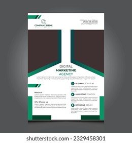 Corporate A4 size flyer design