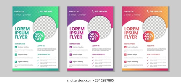 Corporate abstract business flyer collection, corporate poster, flyer bundle, mega set brochure, annual report, proposal, leaflet, company profile, marketing poster and a4 layout with mockup
