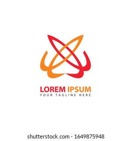 Corporate Abstract Business Logo. Creative vector logo design template