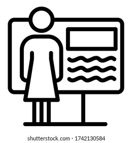 Corporate add work icon. Outline corporate add work vector icon for web design isolated on white background