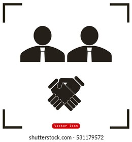 Corporate agreement icon