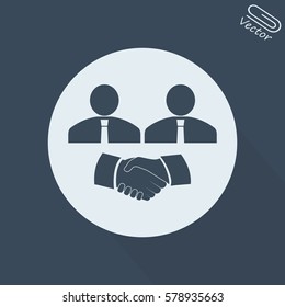 Corporate agreement icon